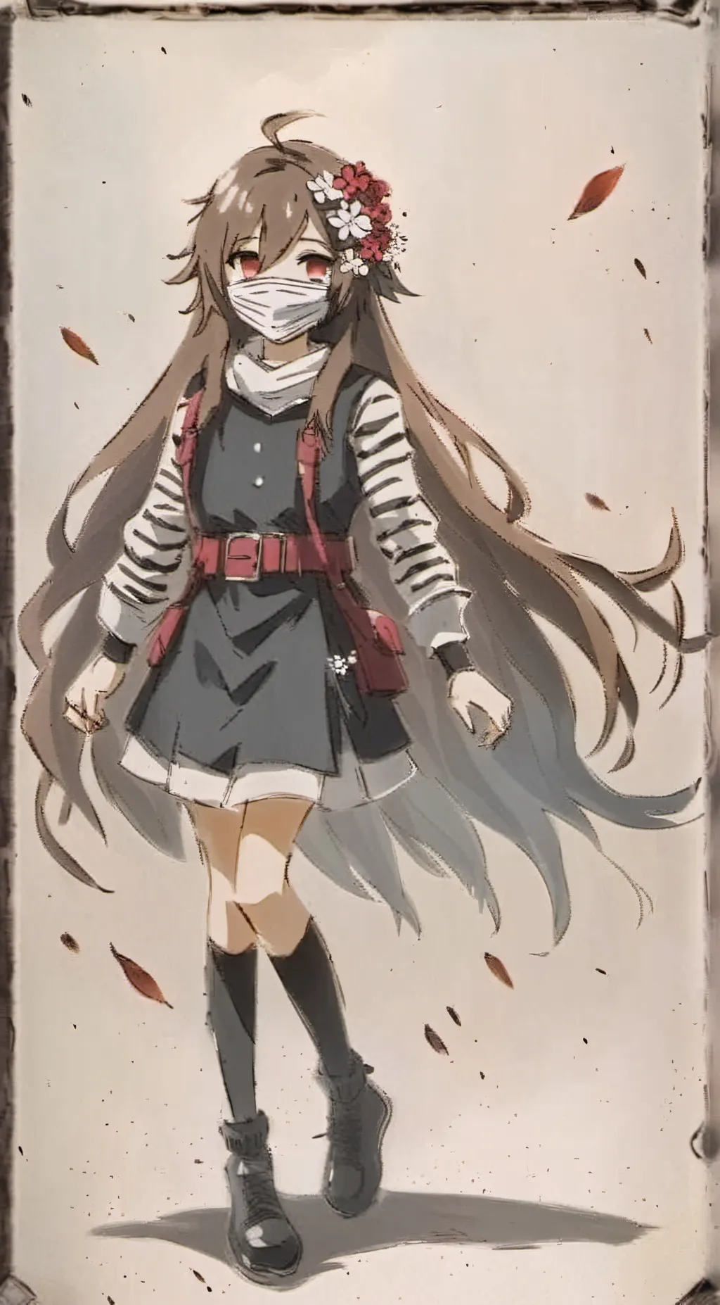 ai character: Rosa/Thorn  background