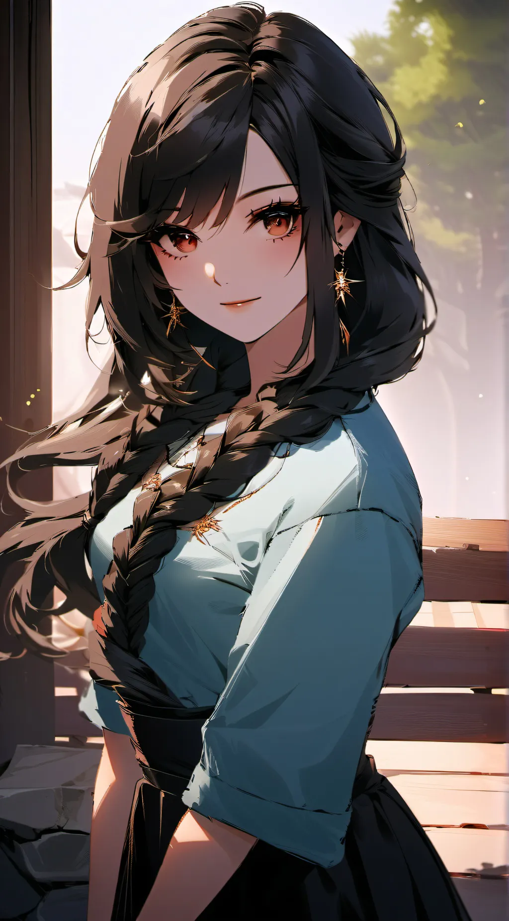 ai character: Olivia background