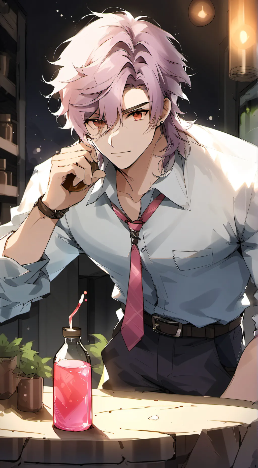 ai character: frank background