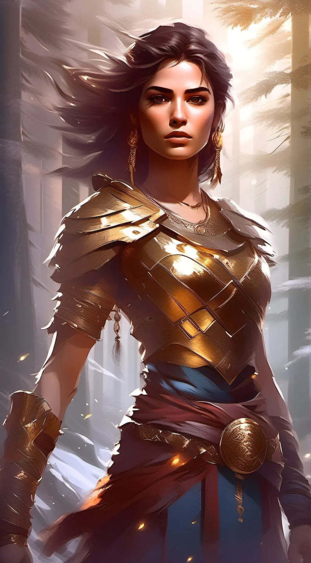 ai character: Síla background