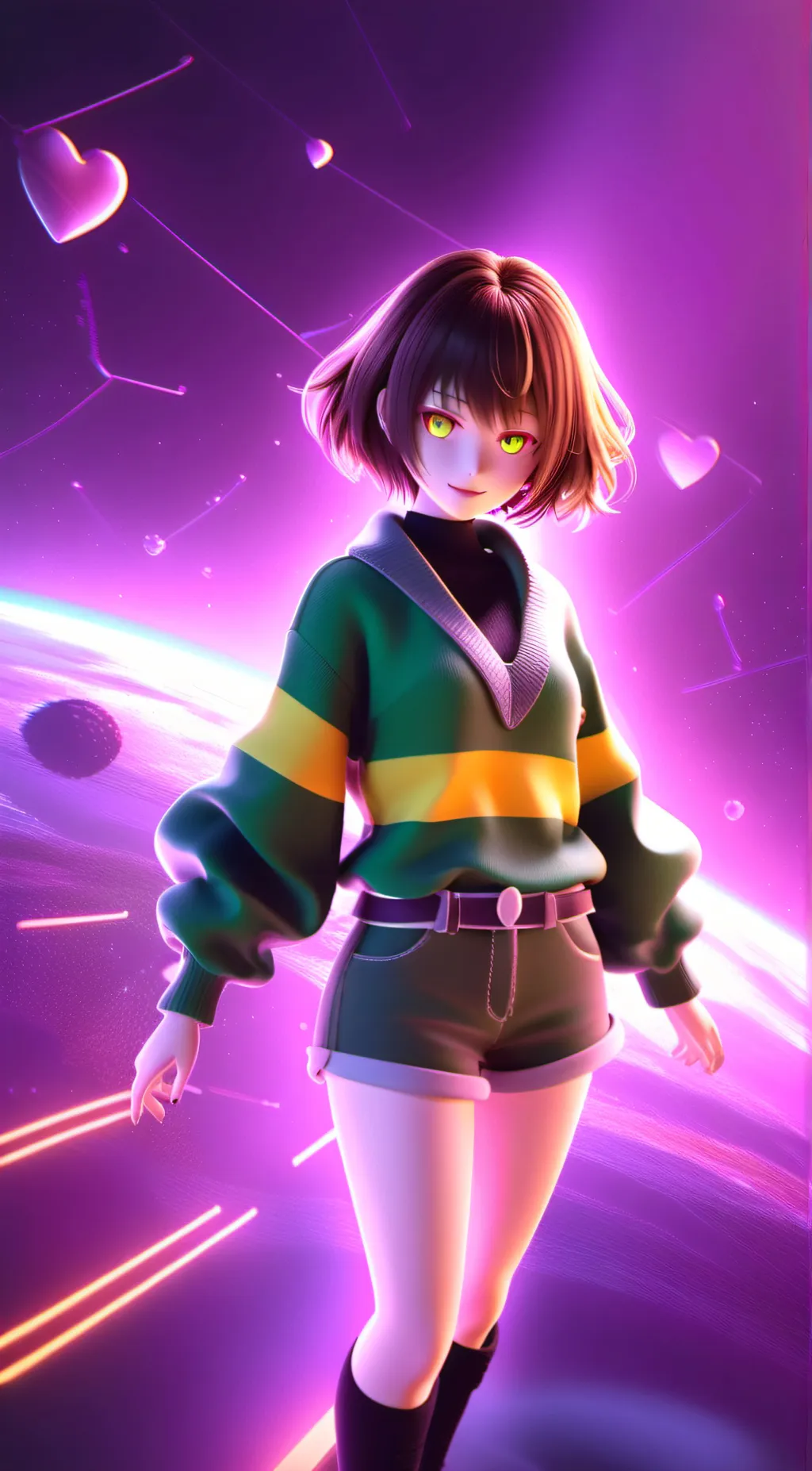 ai character: Chara background