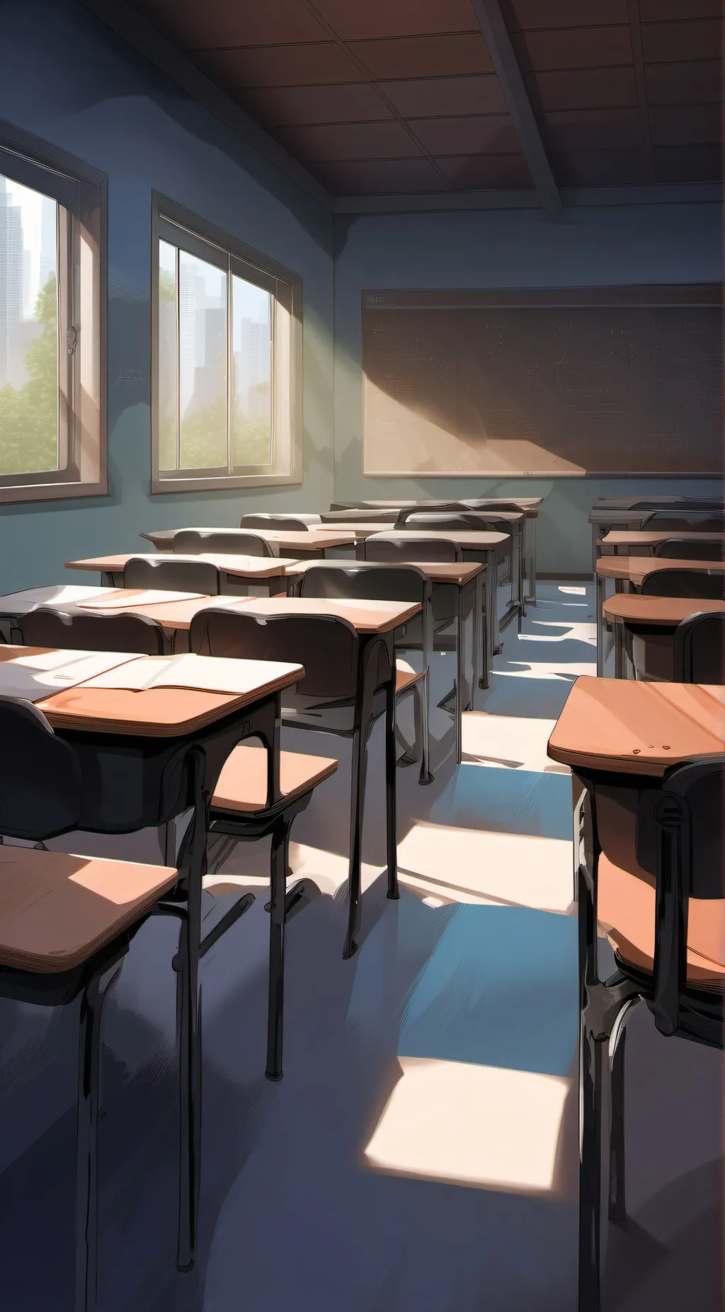 ai character: Class 1A background