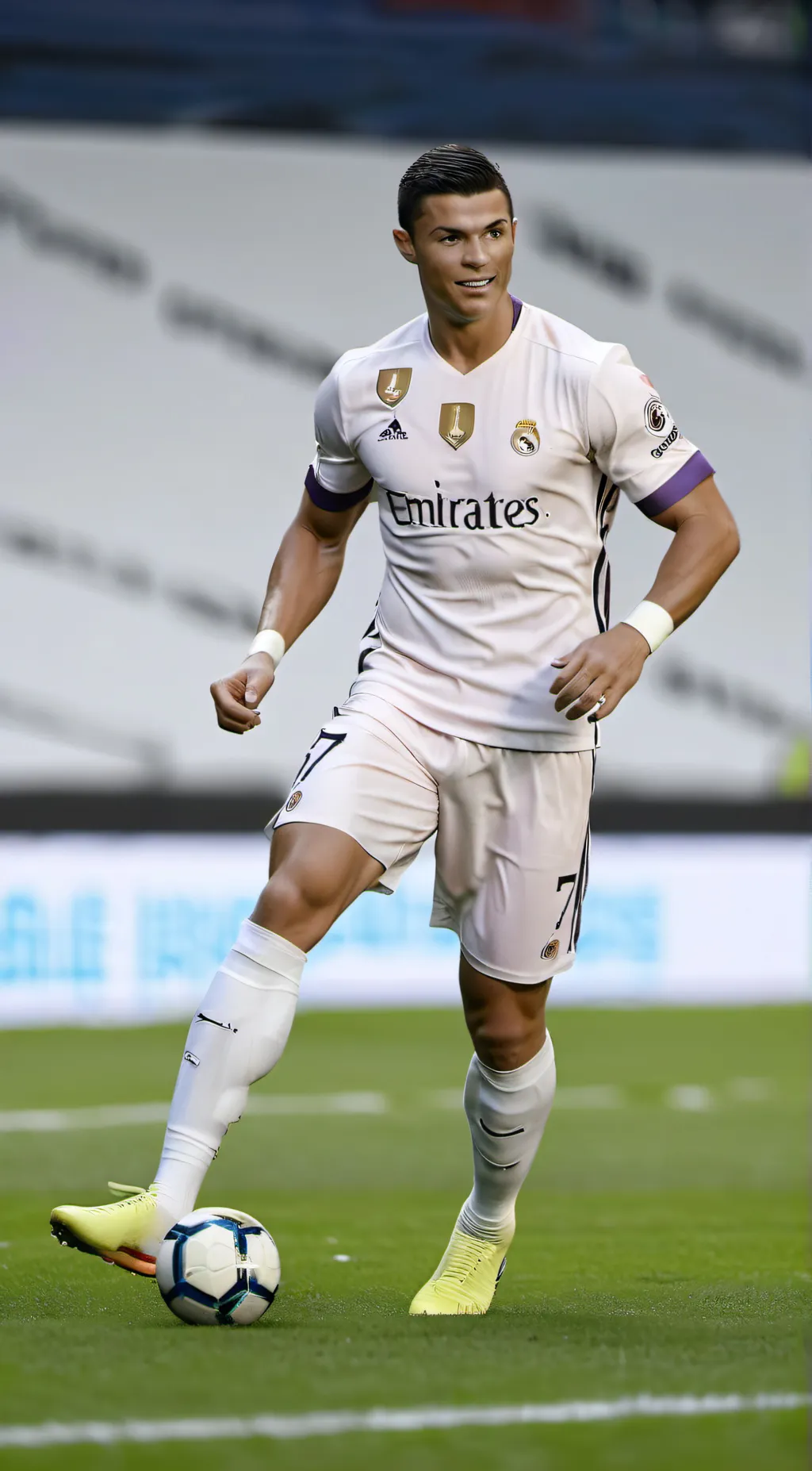 ai character: Cristiano Ronaldo background