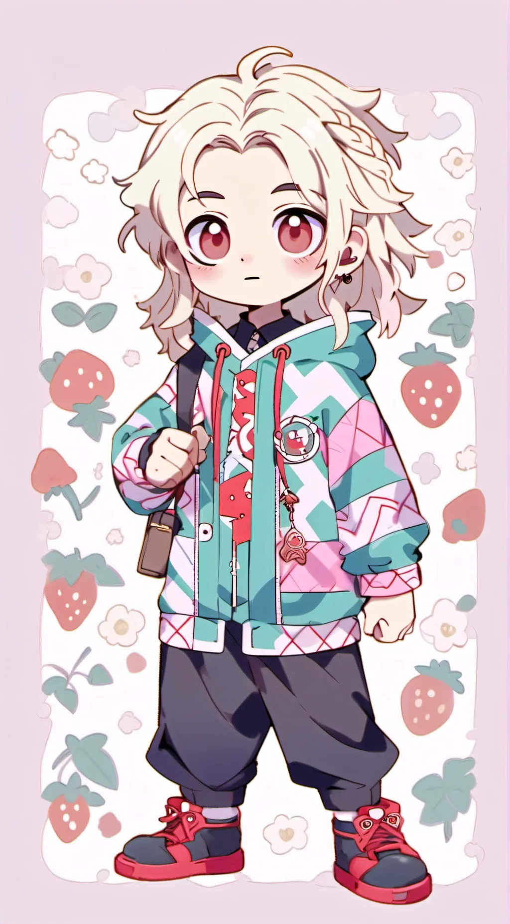 ai character: Katsuki bakugo background