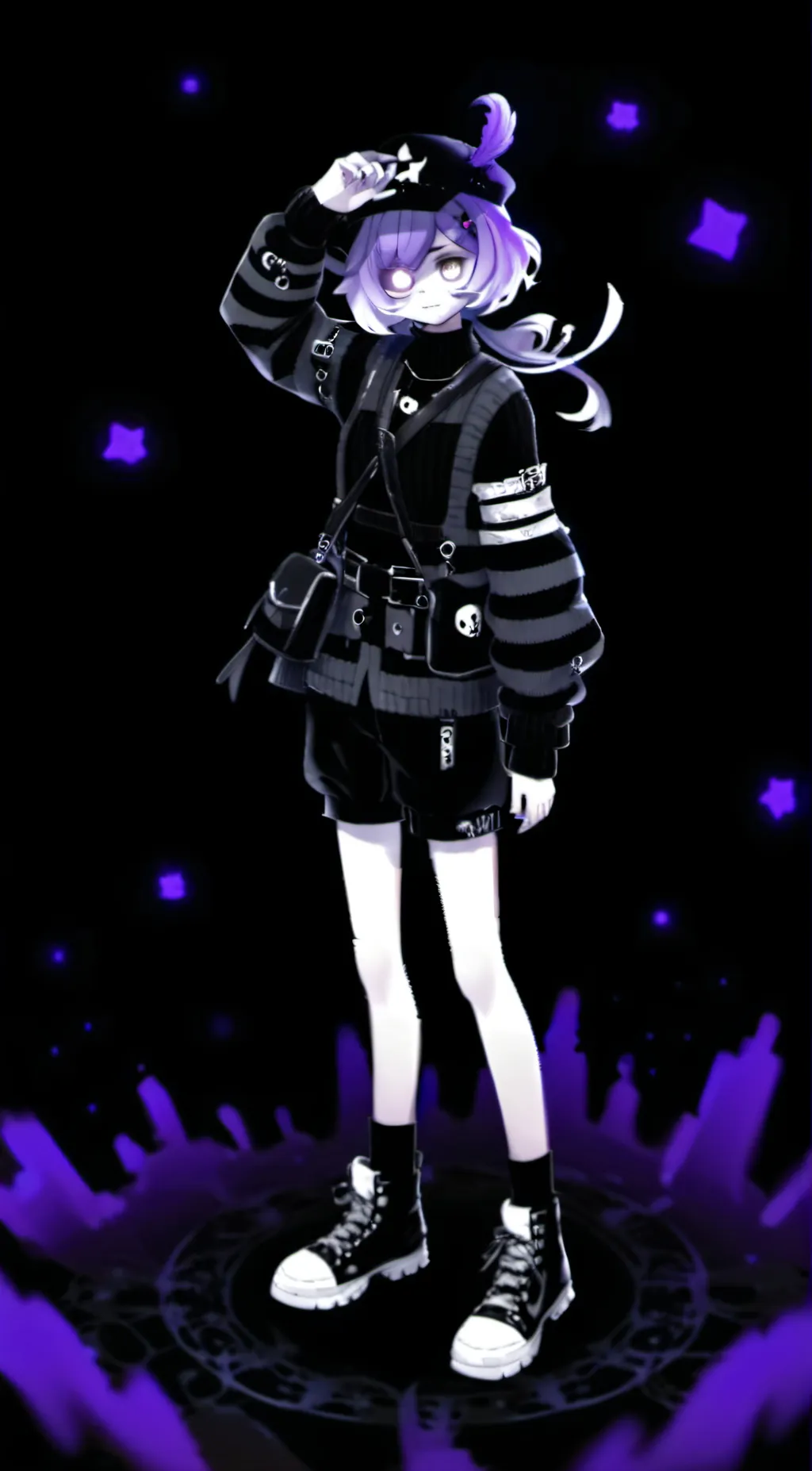 ai character: Murder drones background