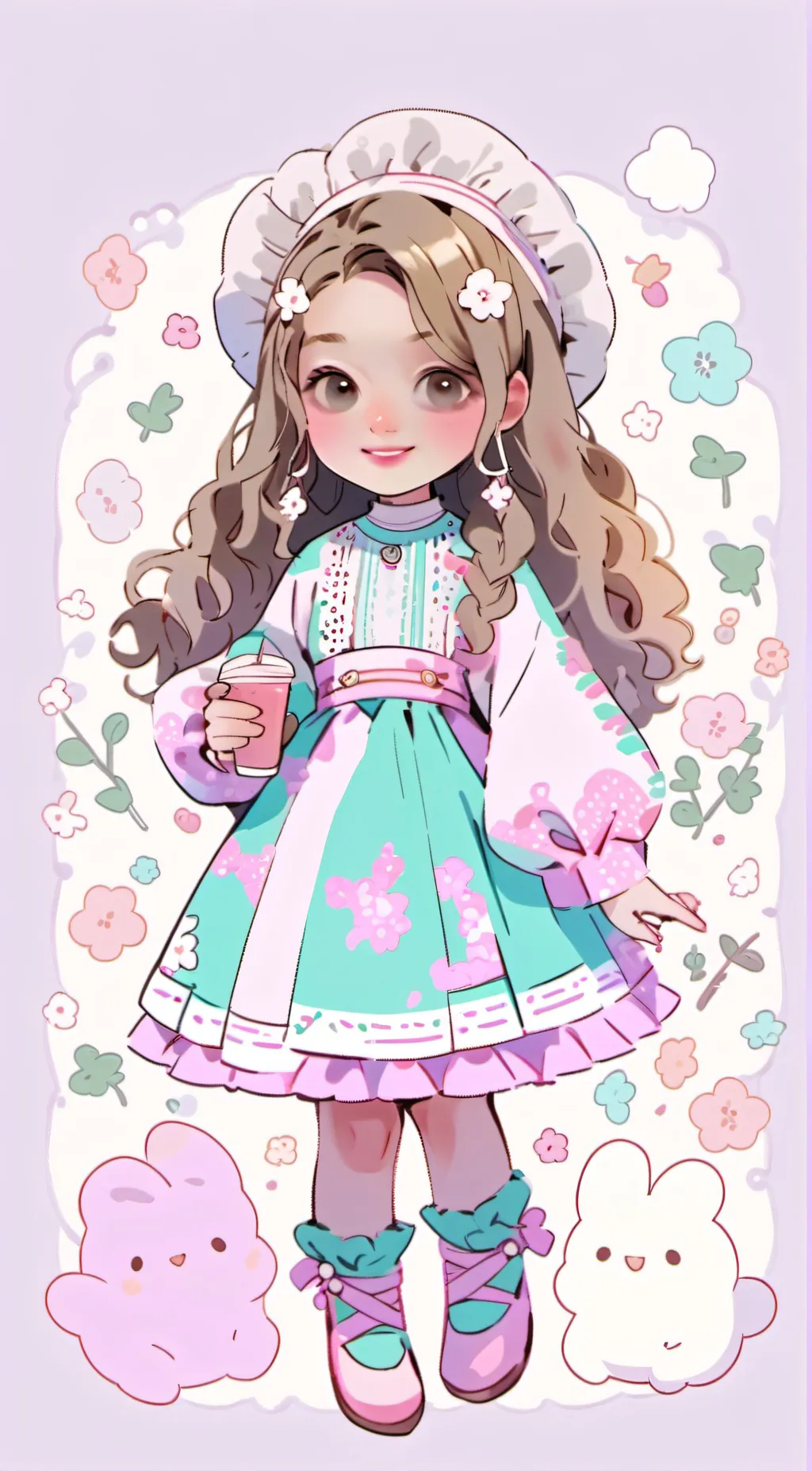 ai character: Alora  background