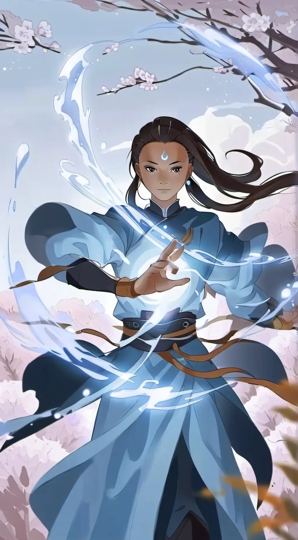 ai character: katara background