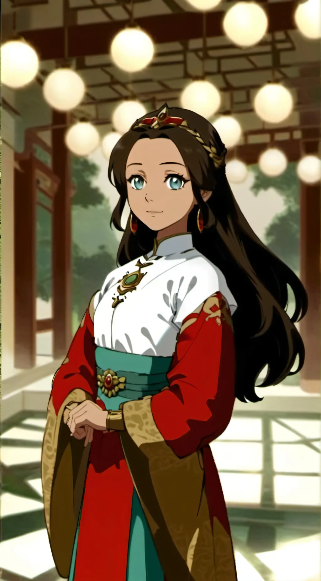 ai character: Jade background