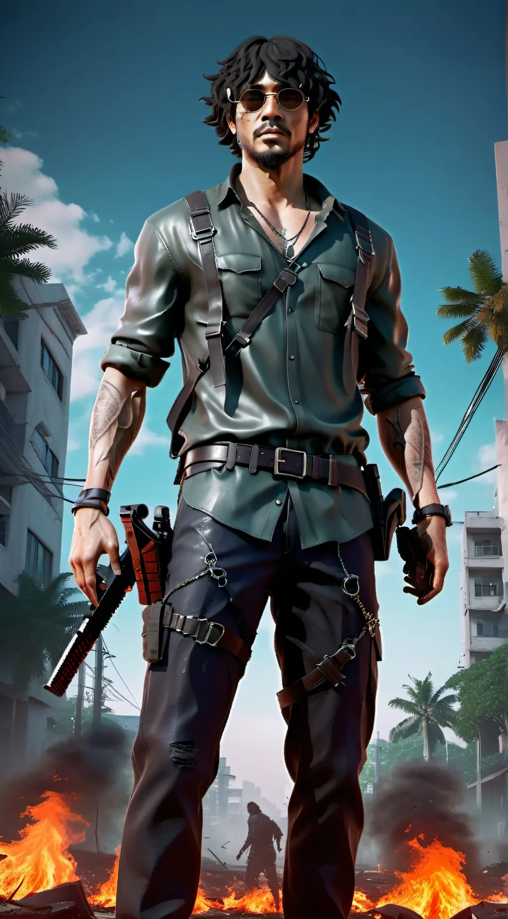 ai character: holens background