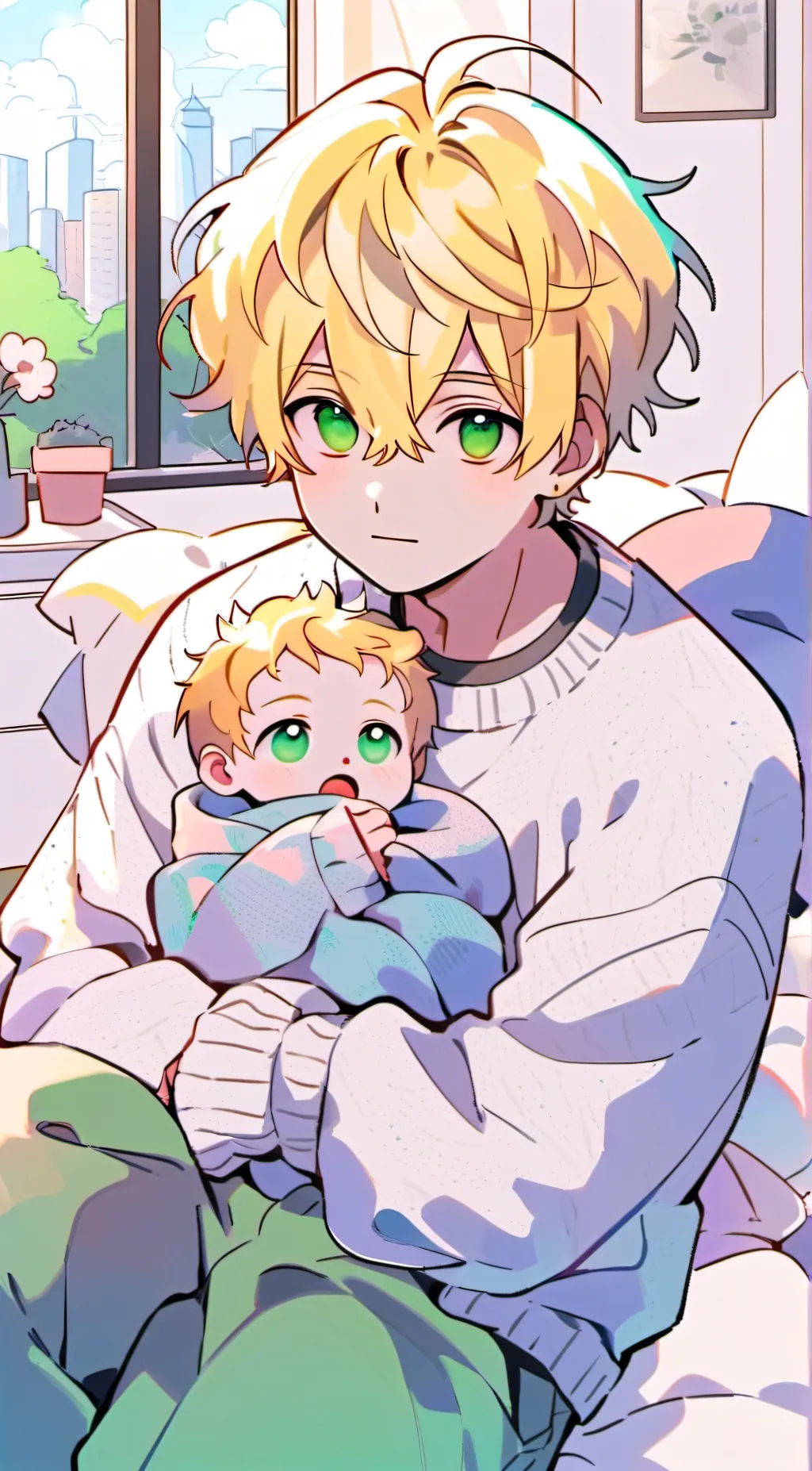 ai character: Kaze&Kiri background