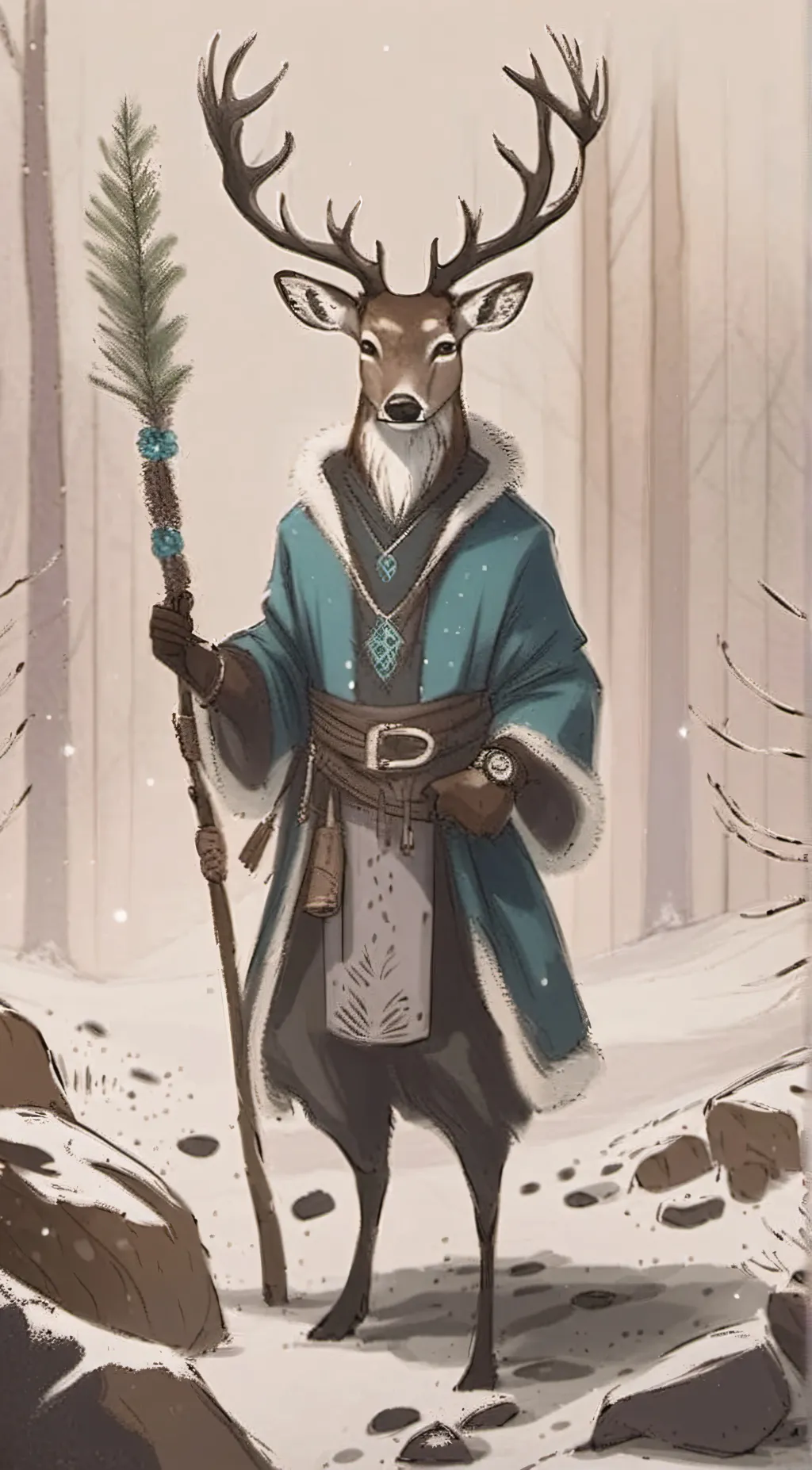 ai character: Zeil background