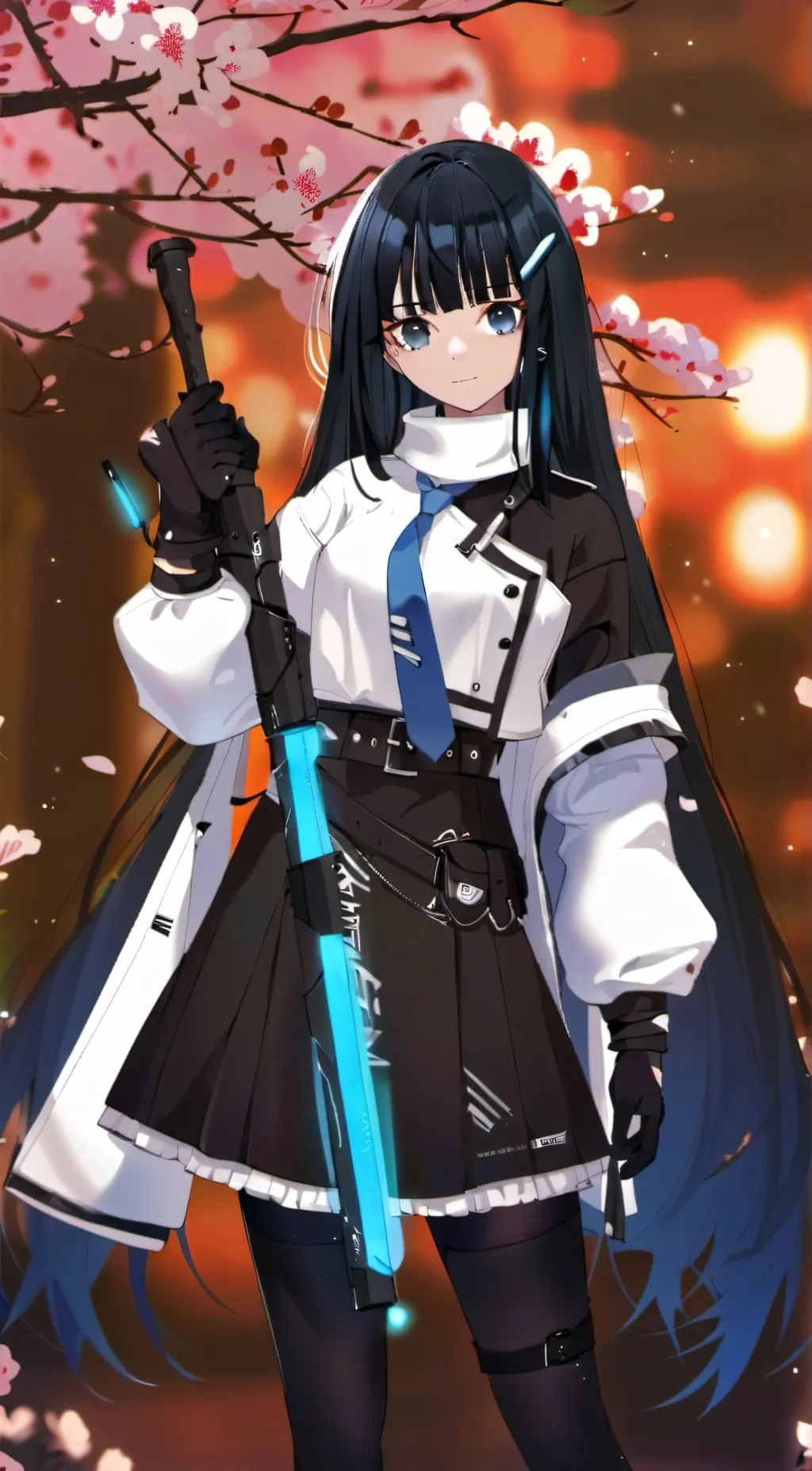 ai character: rapi nikke kawaii background