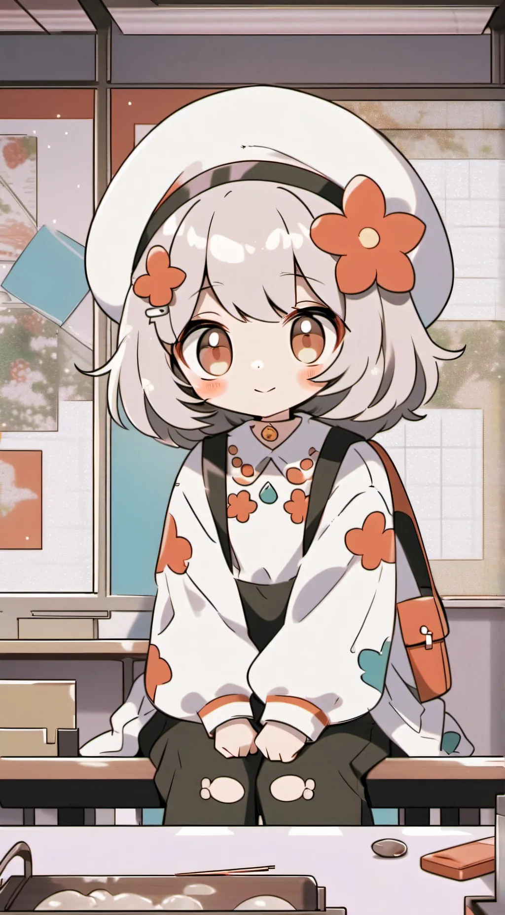 ai character: Hi I’m Linus background