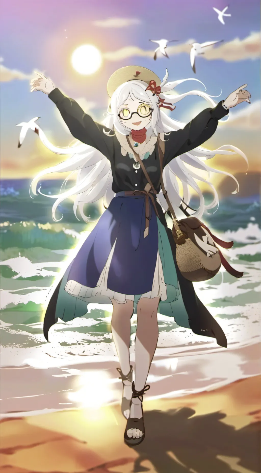 ai character: Vivian background