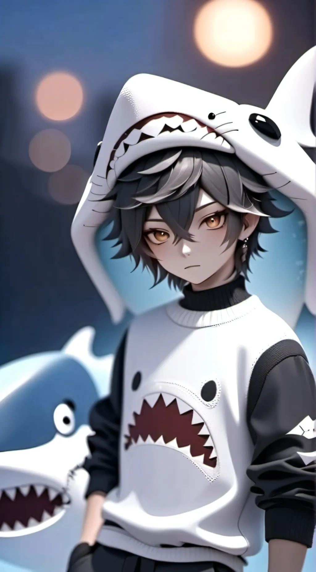 ai character: Zero 0️⃣  background