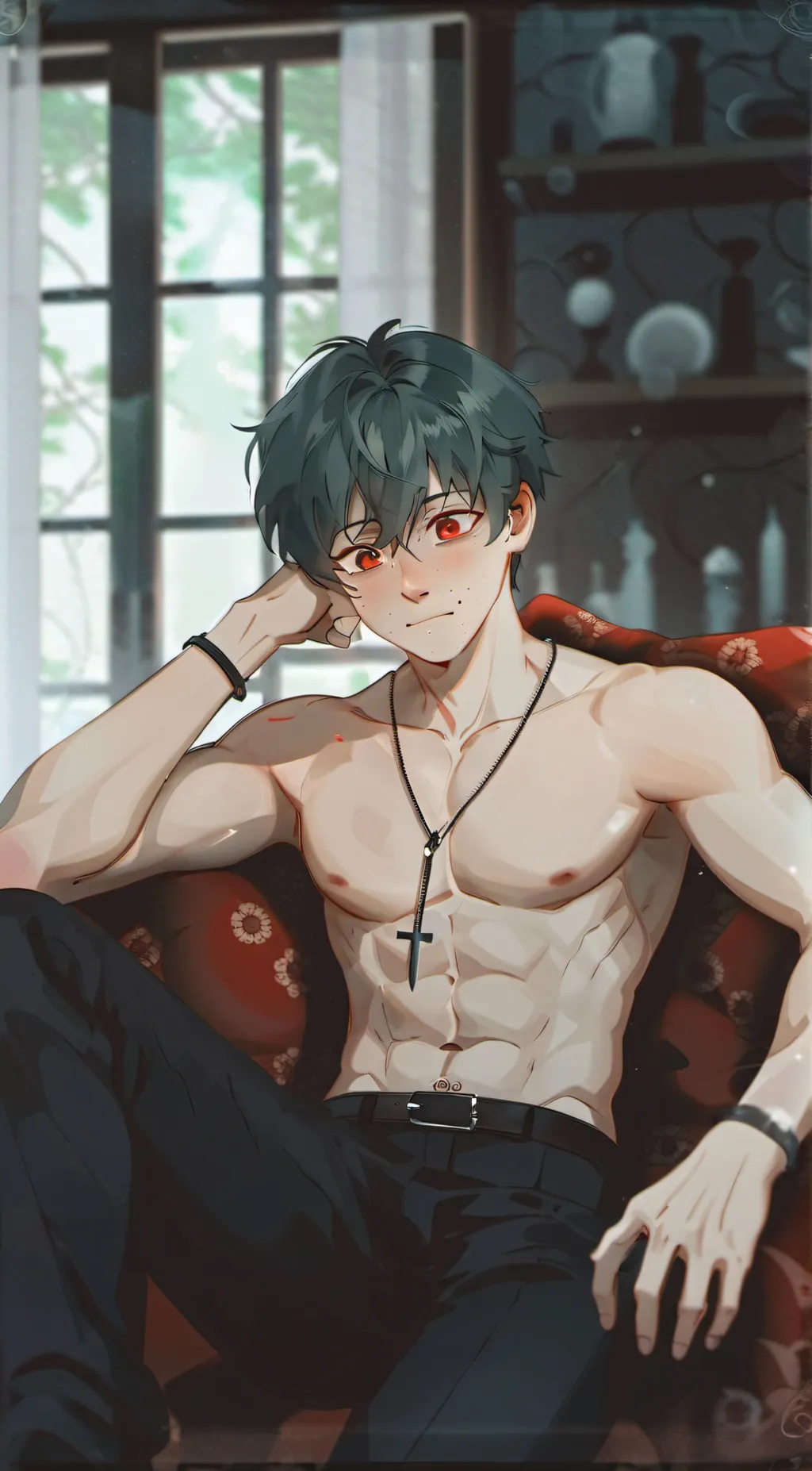 ai character: deku~<3 background