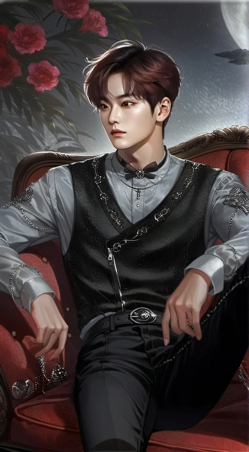 ai character: LeeMinho background
