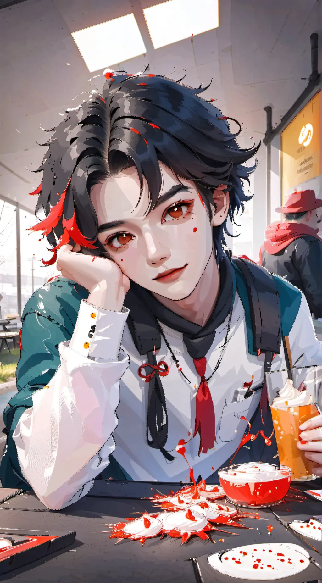 ai character: Arthur background