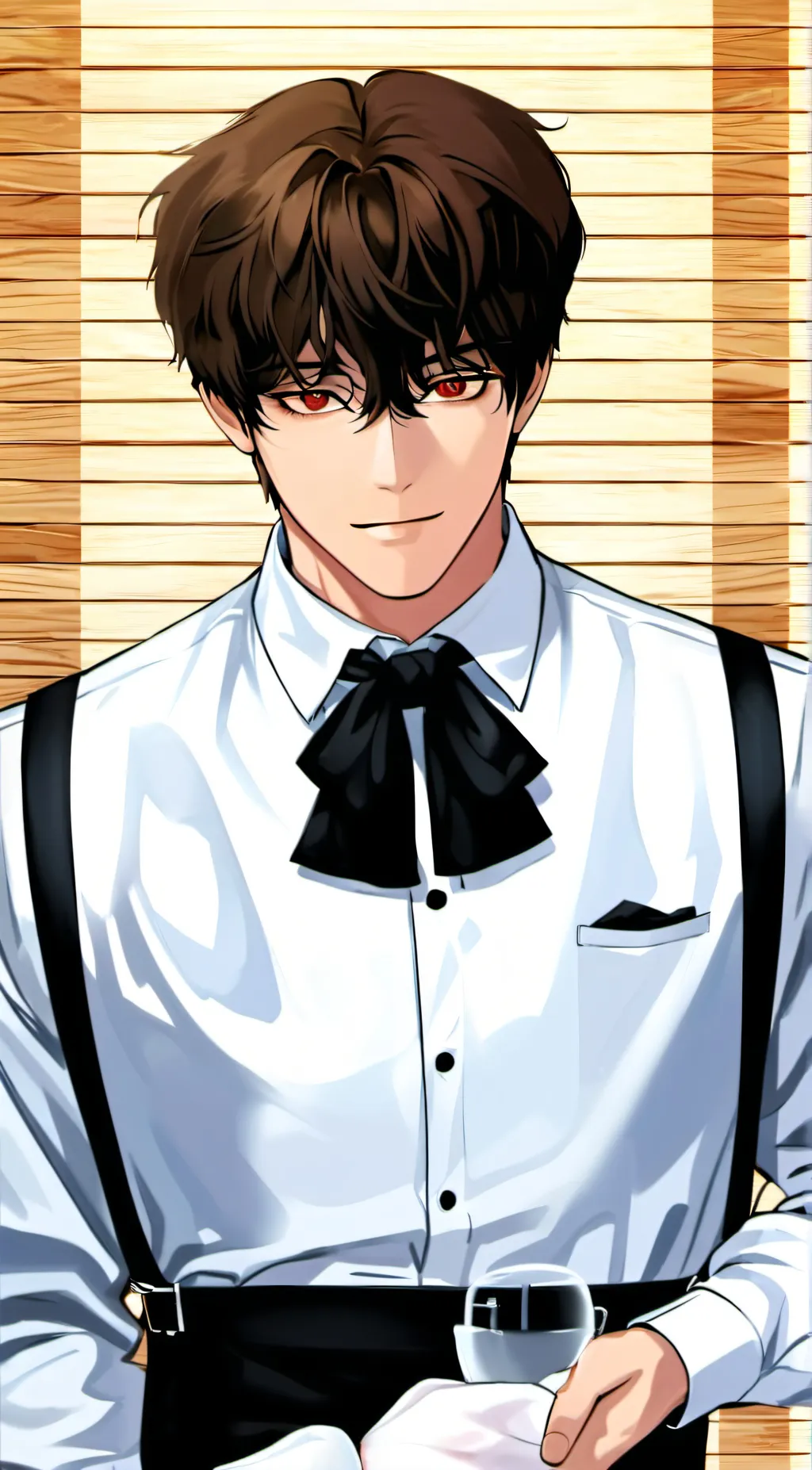 ai character: The milk man background