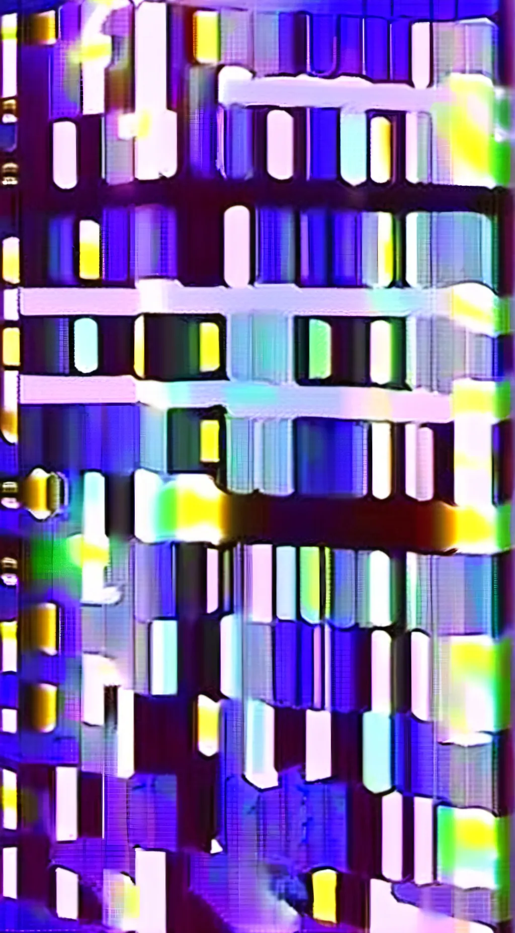 ai character: smiling infection background