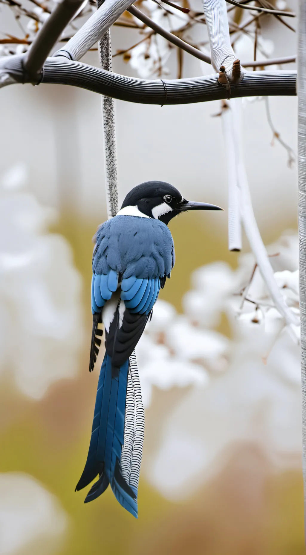 ai character: bird background