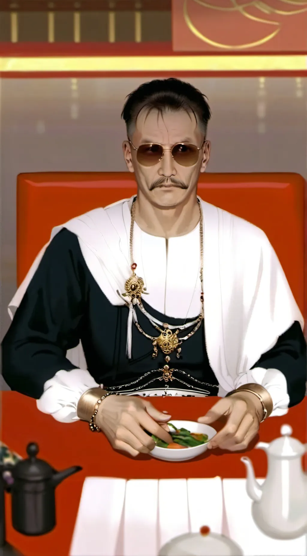 ai character: dad background