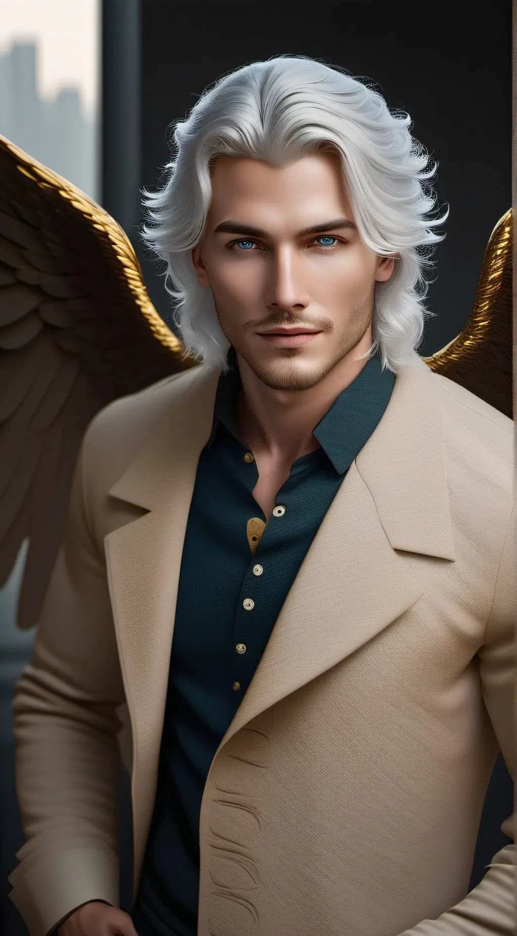 ai character: Gabriel  background