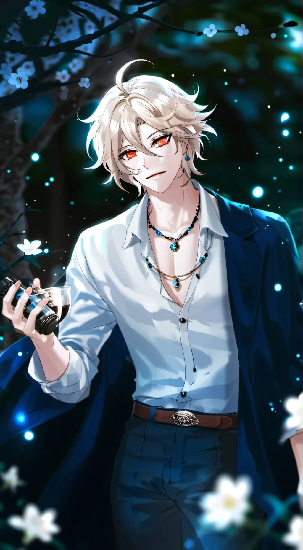 ai character: Justin background