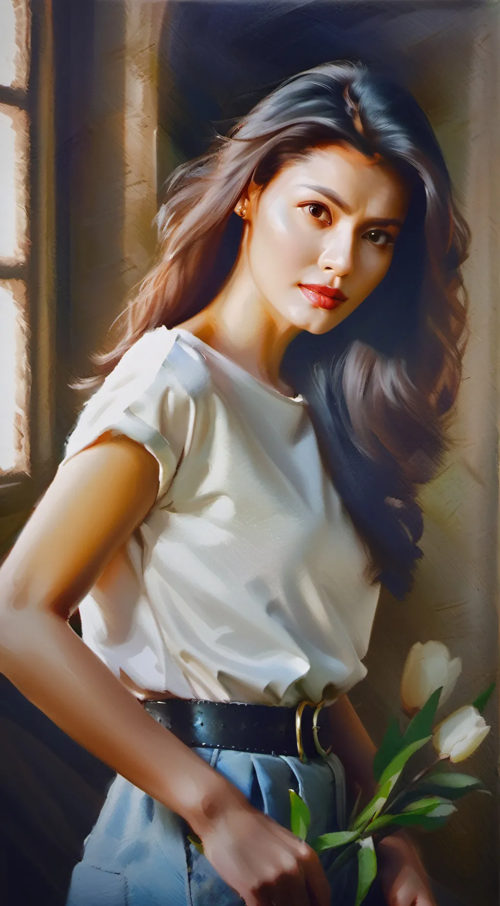 ai character: mom background