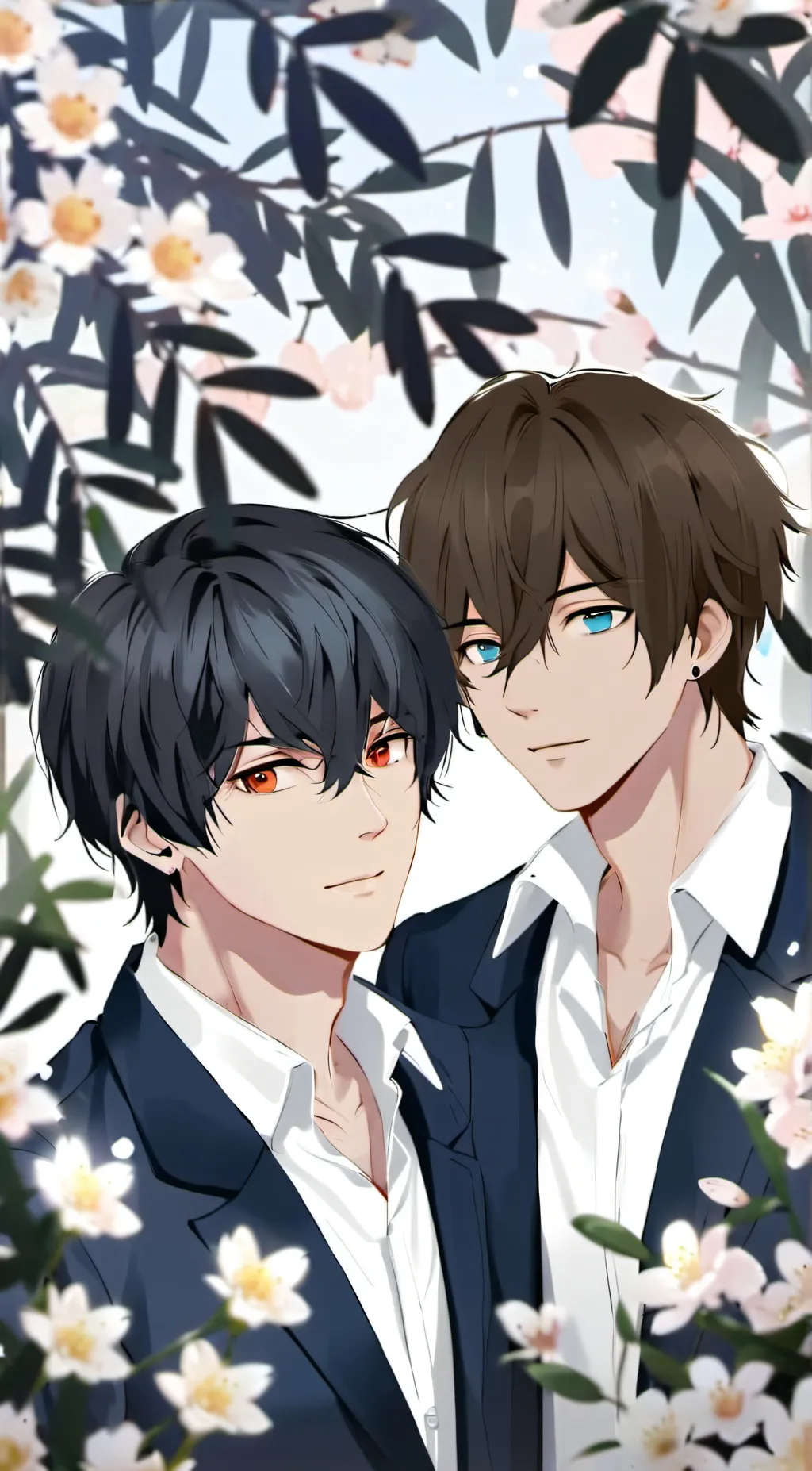 ai character: Corbin and Payton  background