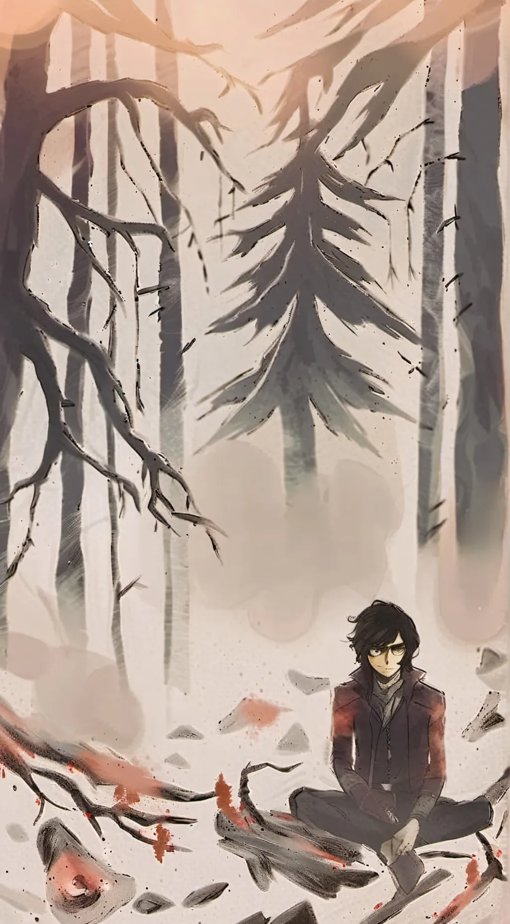 ai character: Nico Di Angelo background
