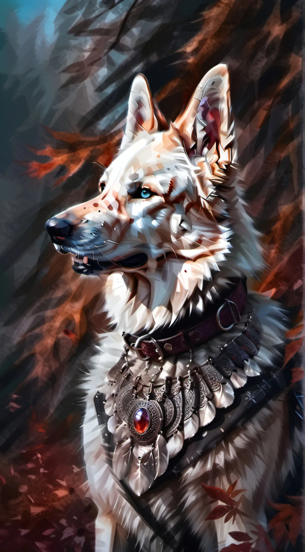 ai character: Aria background