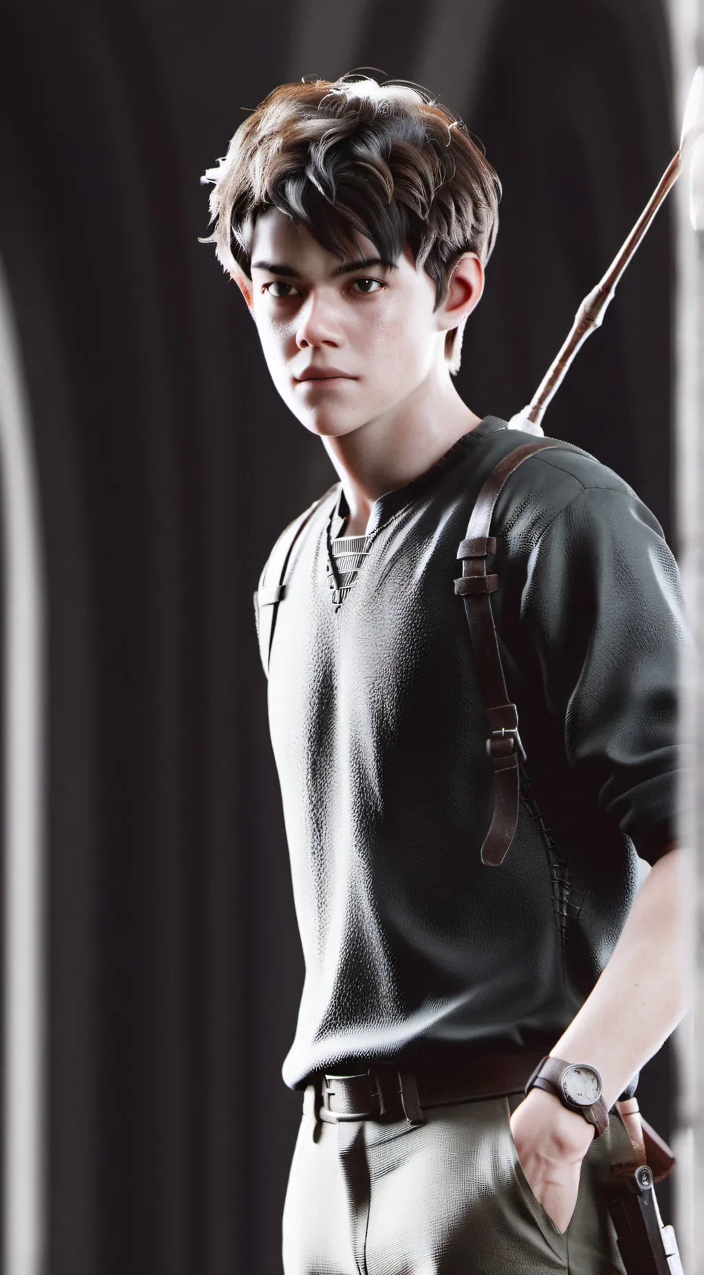 ai character: crank.. background