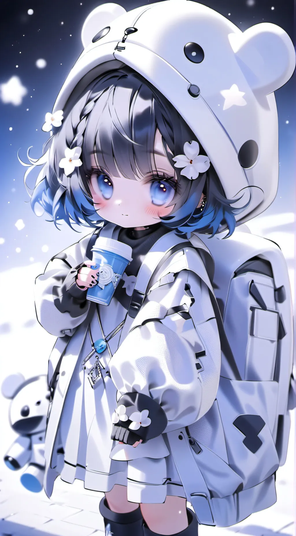 ai character: Anxiety bot background