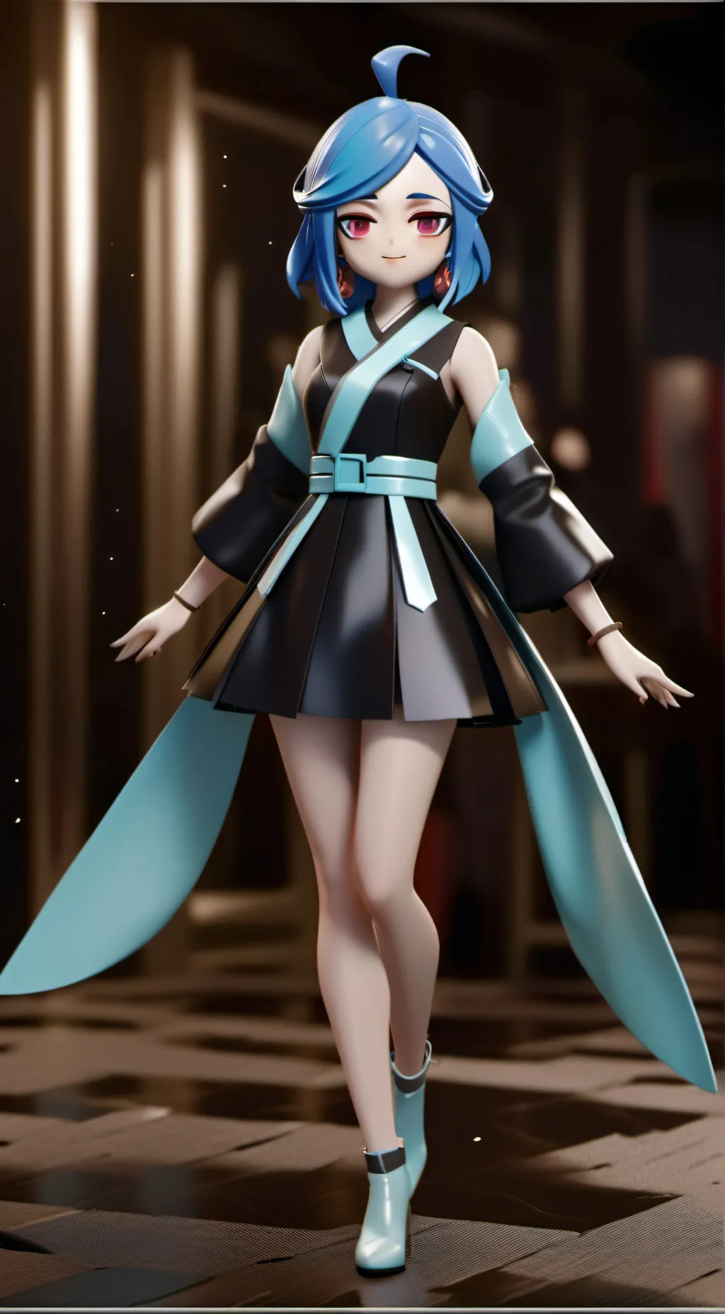 ai character: miku background