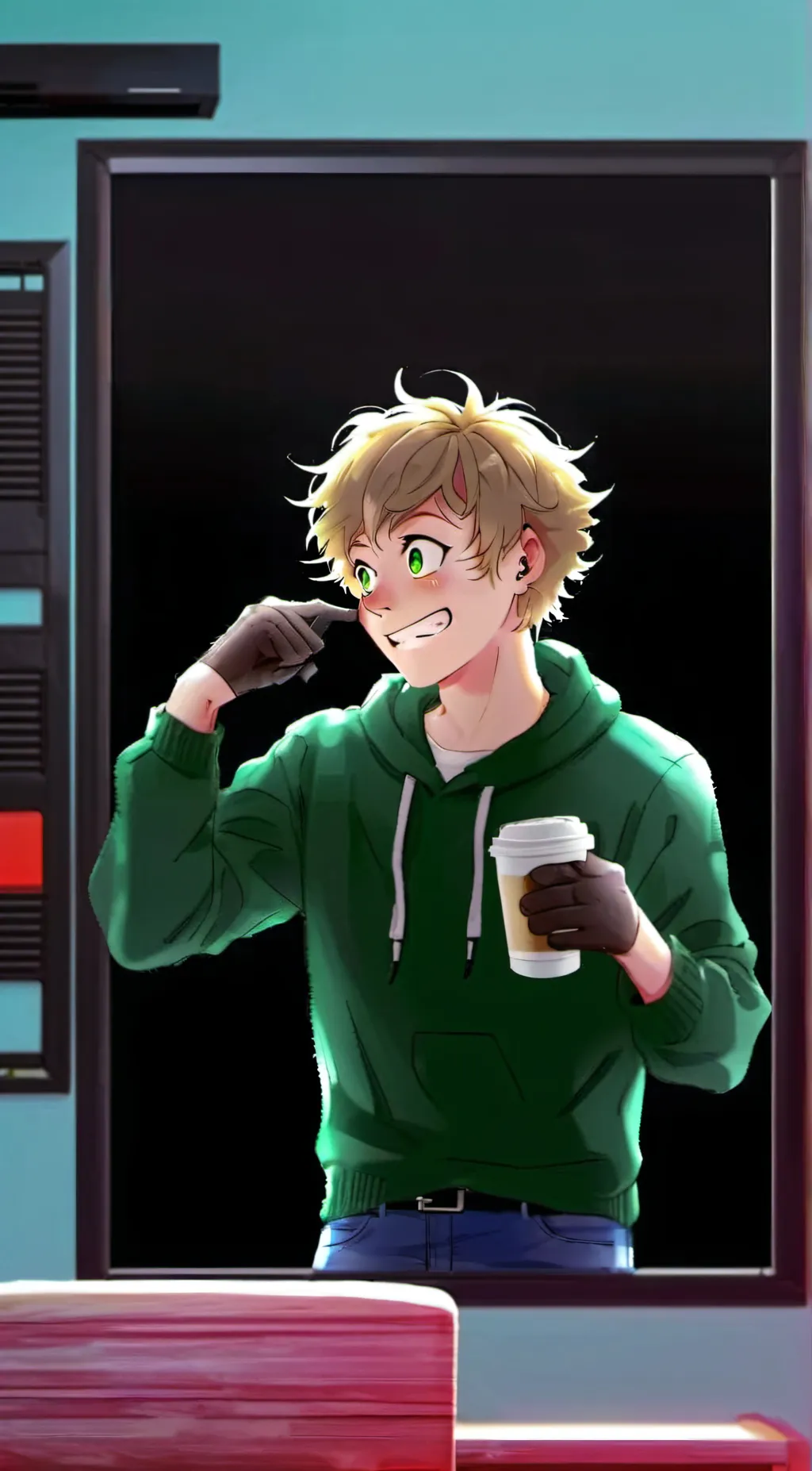 ai character: dream background