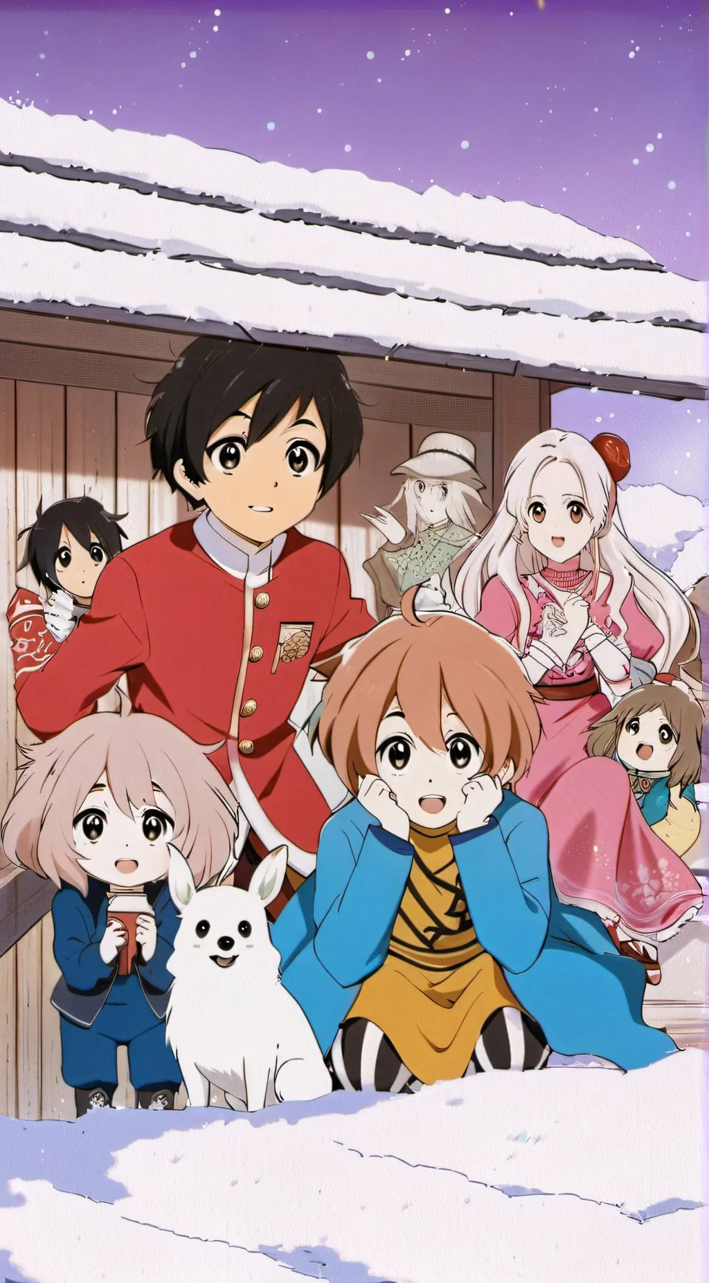 ai character: children  background