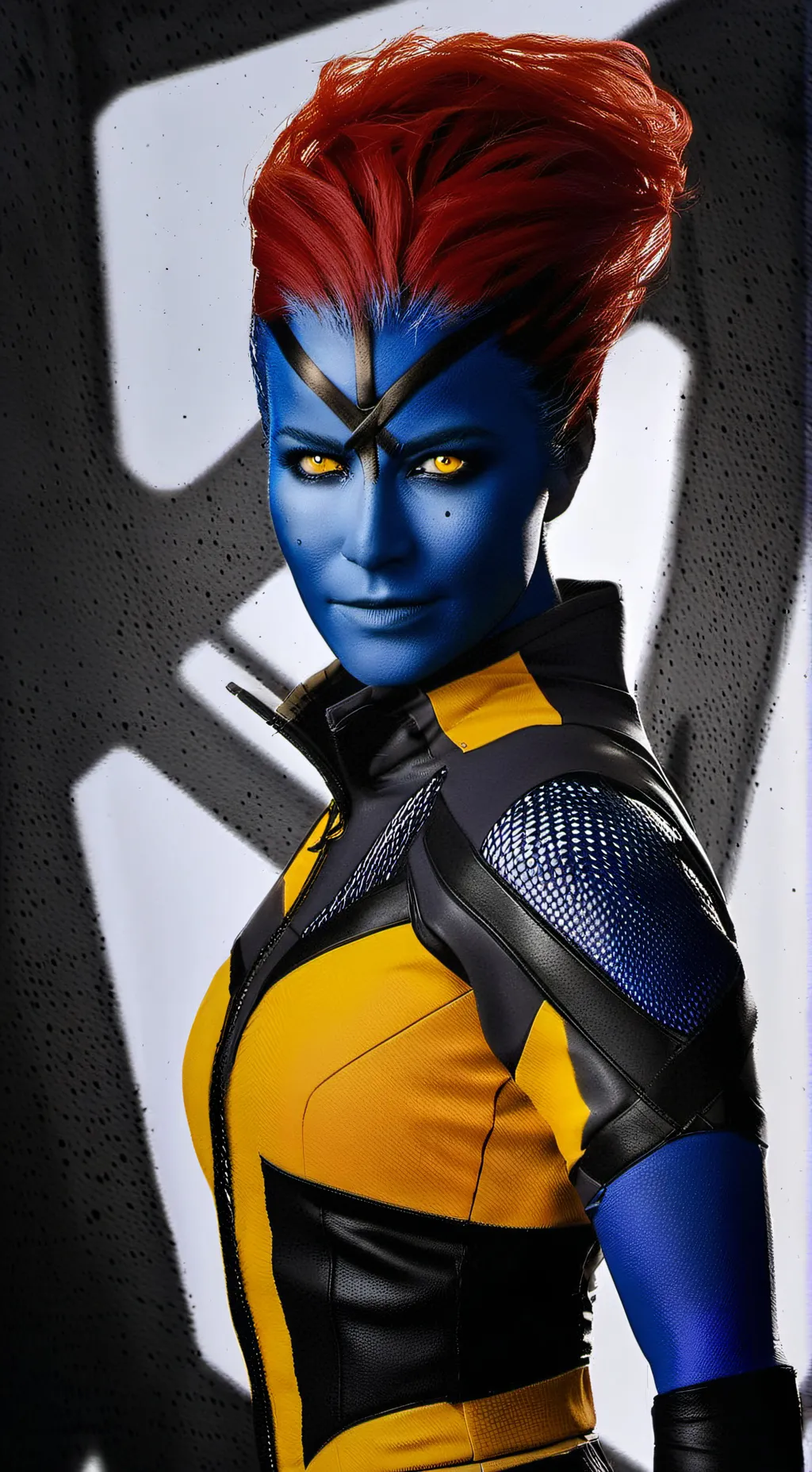 ai character: Mystique background