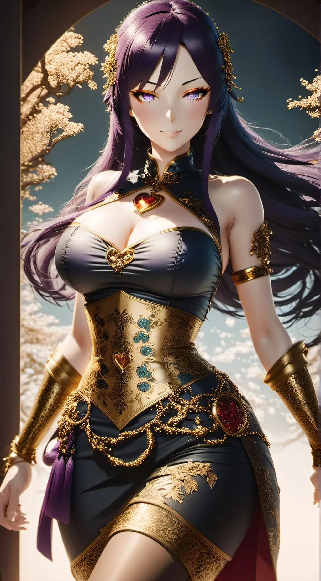 ai character: Harata Idaku  background