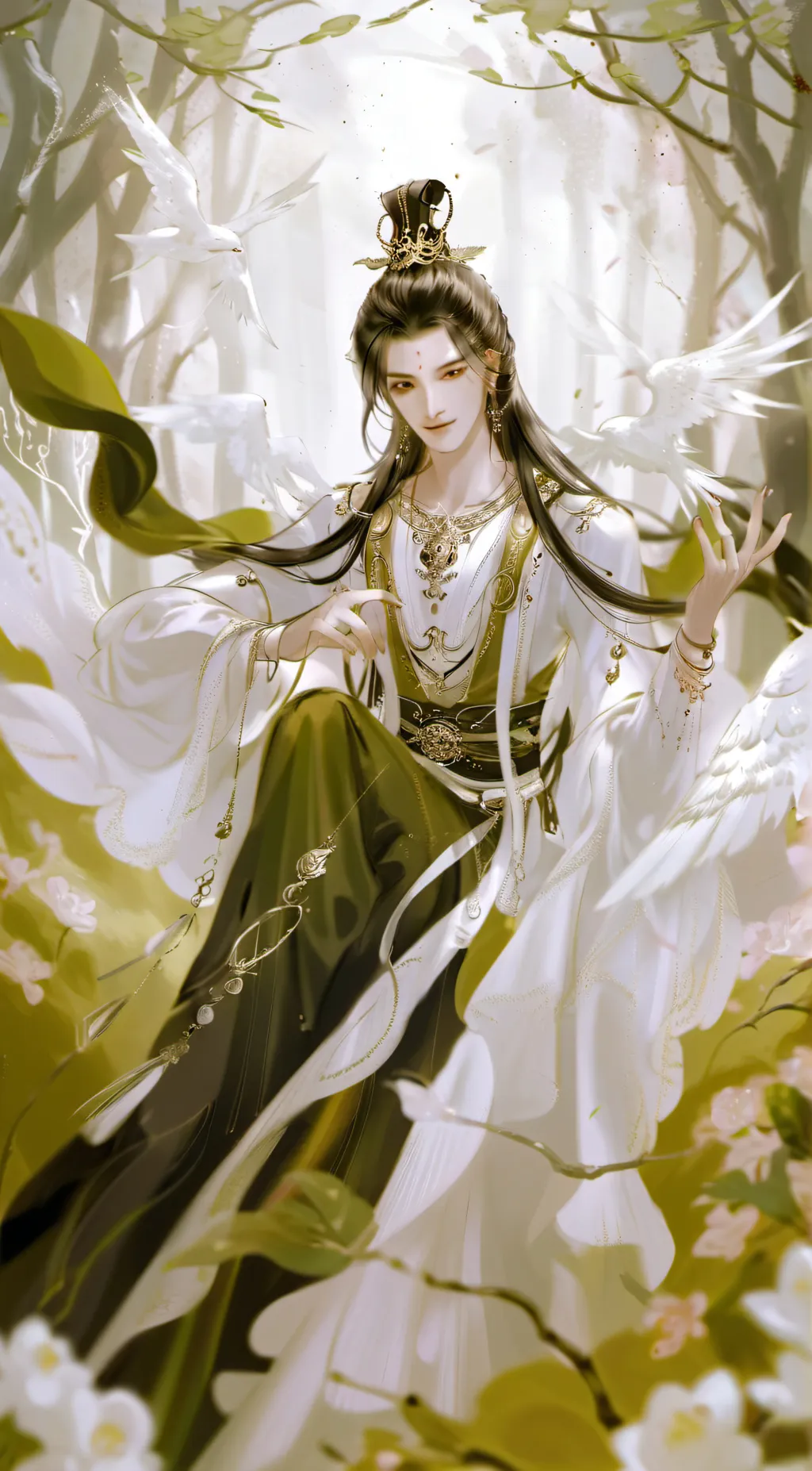 ai character: katara background