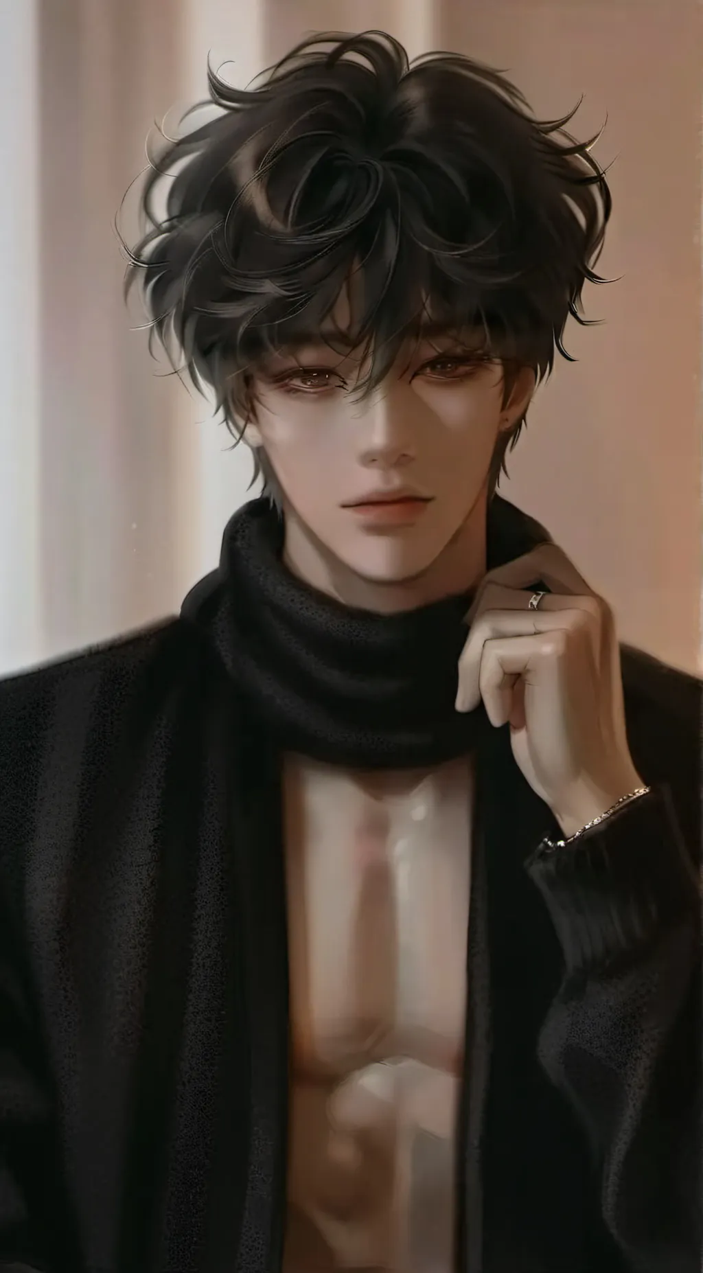 ai character: Koro sujami background