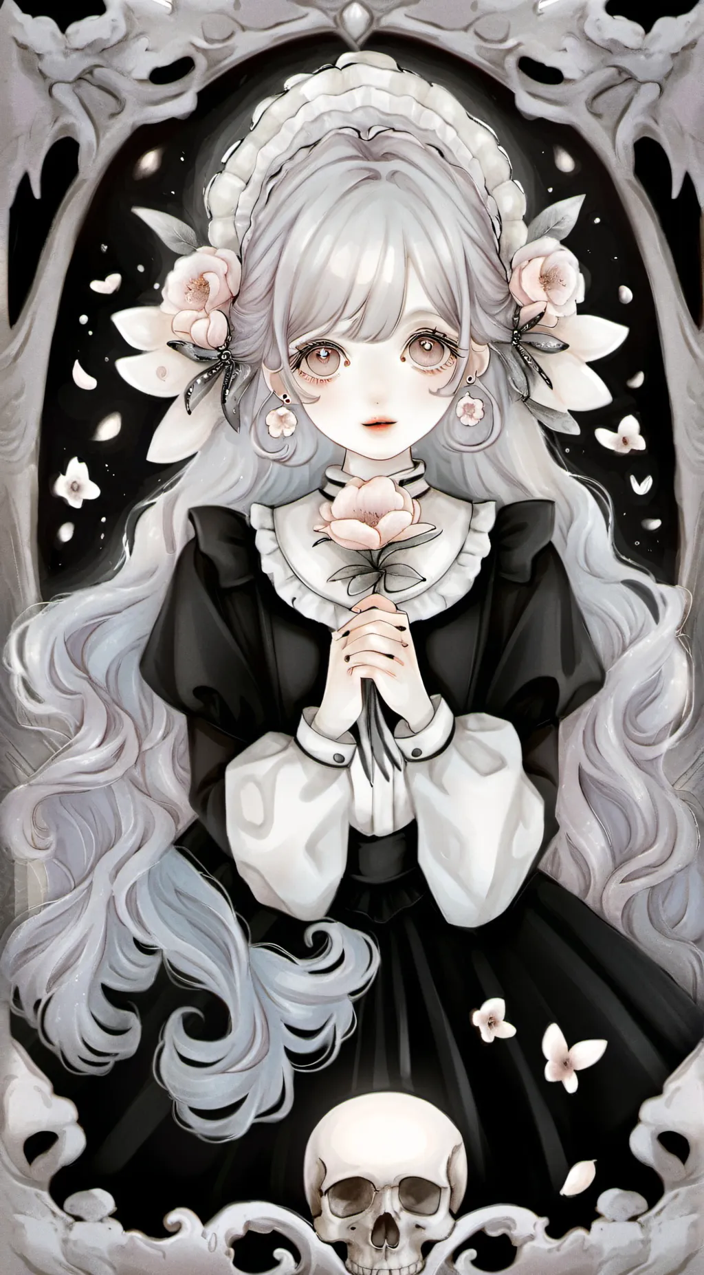 ai character: Amanda  background