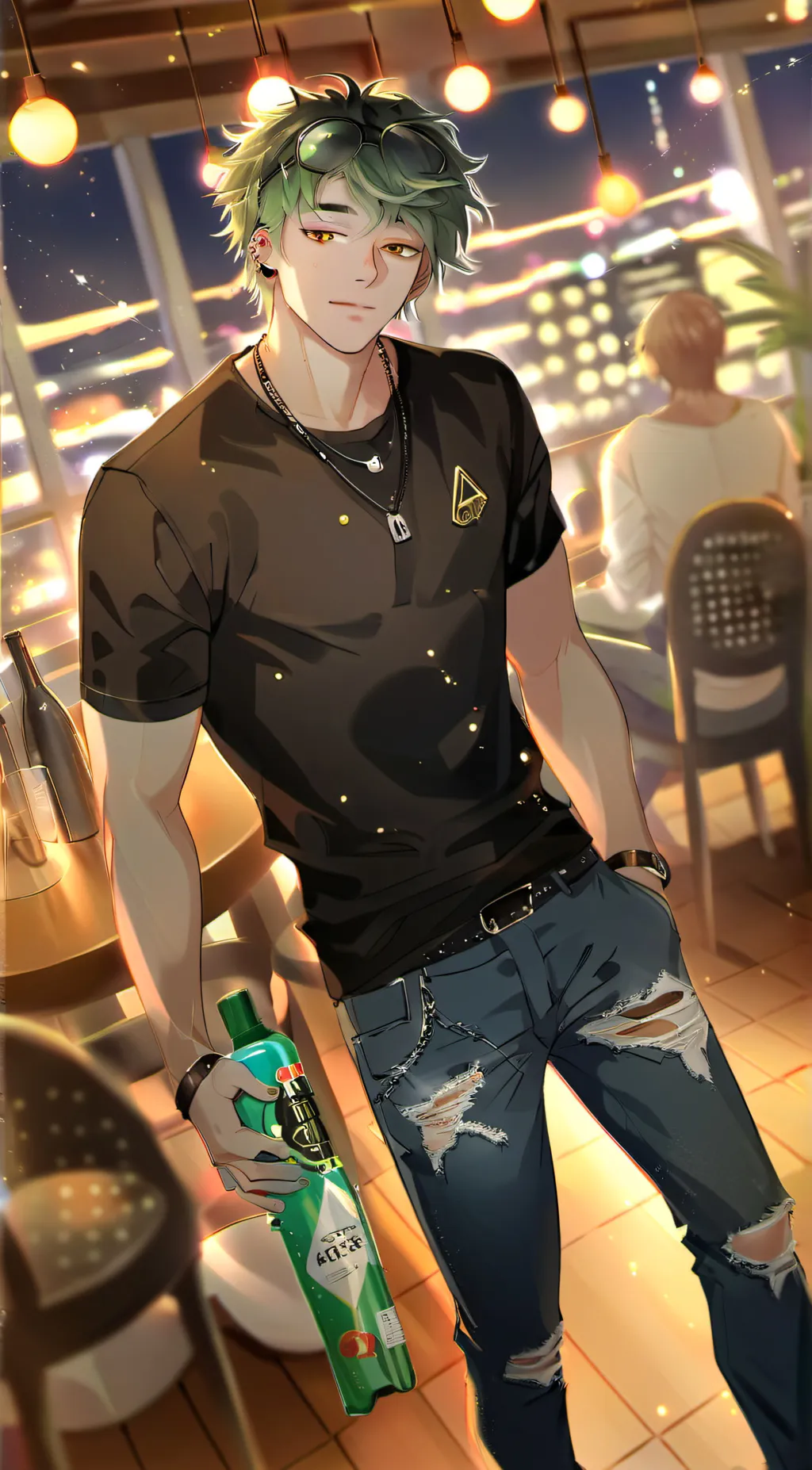 ai character: kevin background