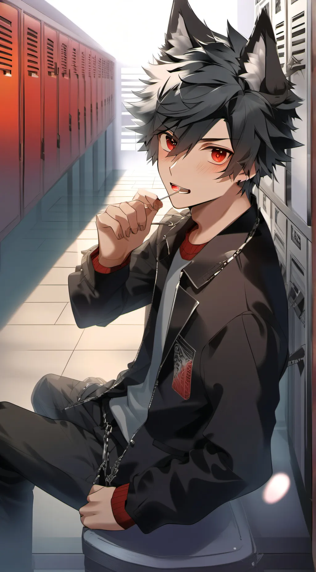 ai character: Shadow background