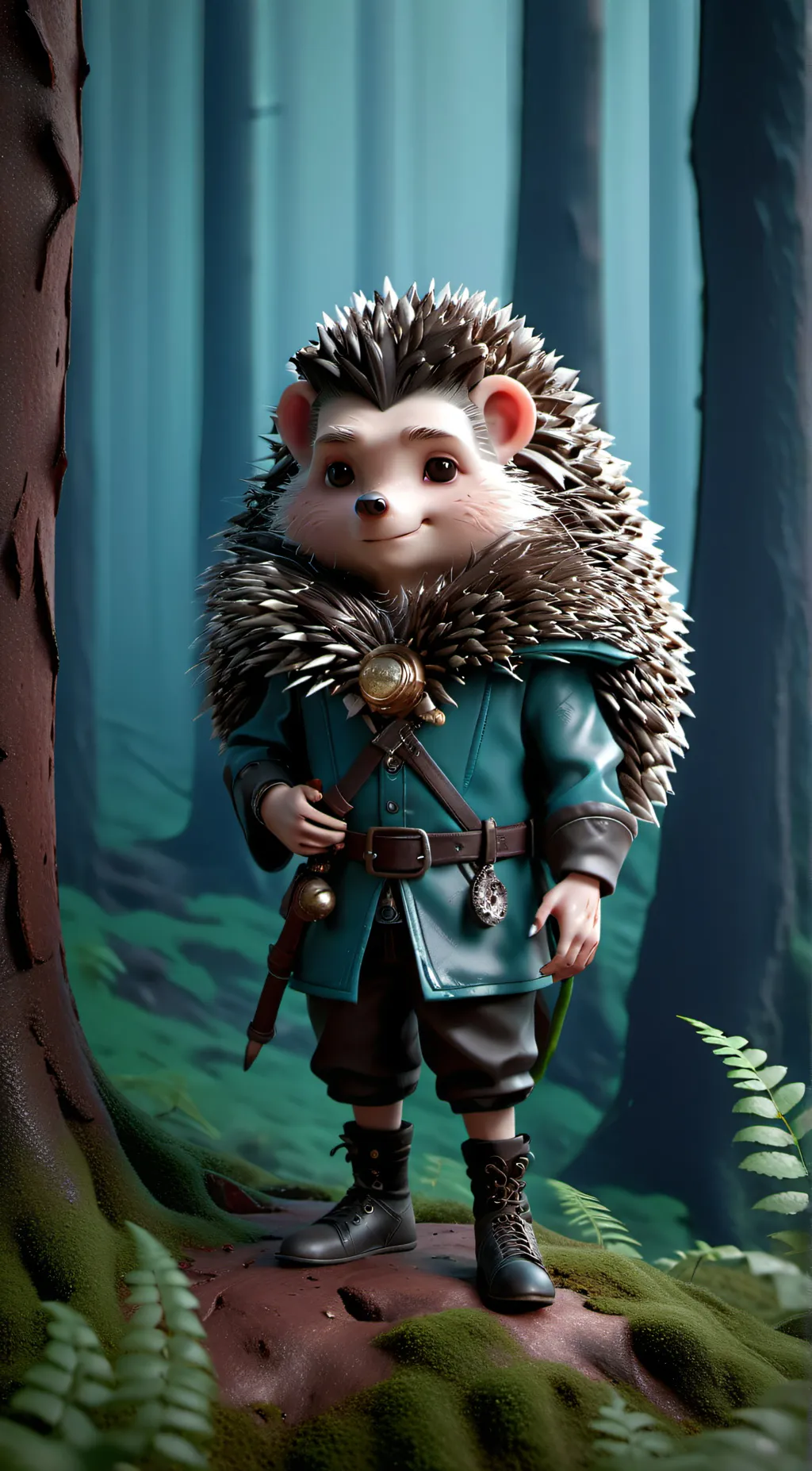 ai character: puckwudige background