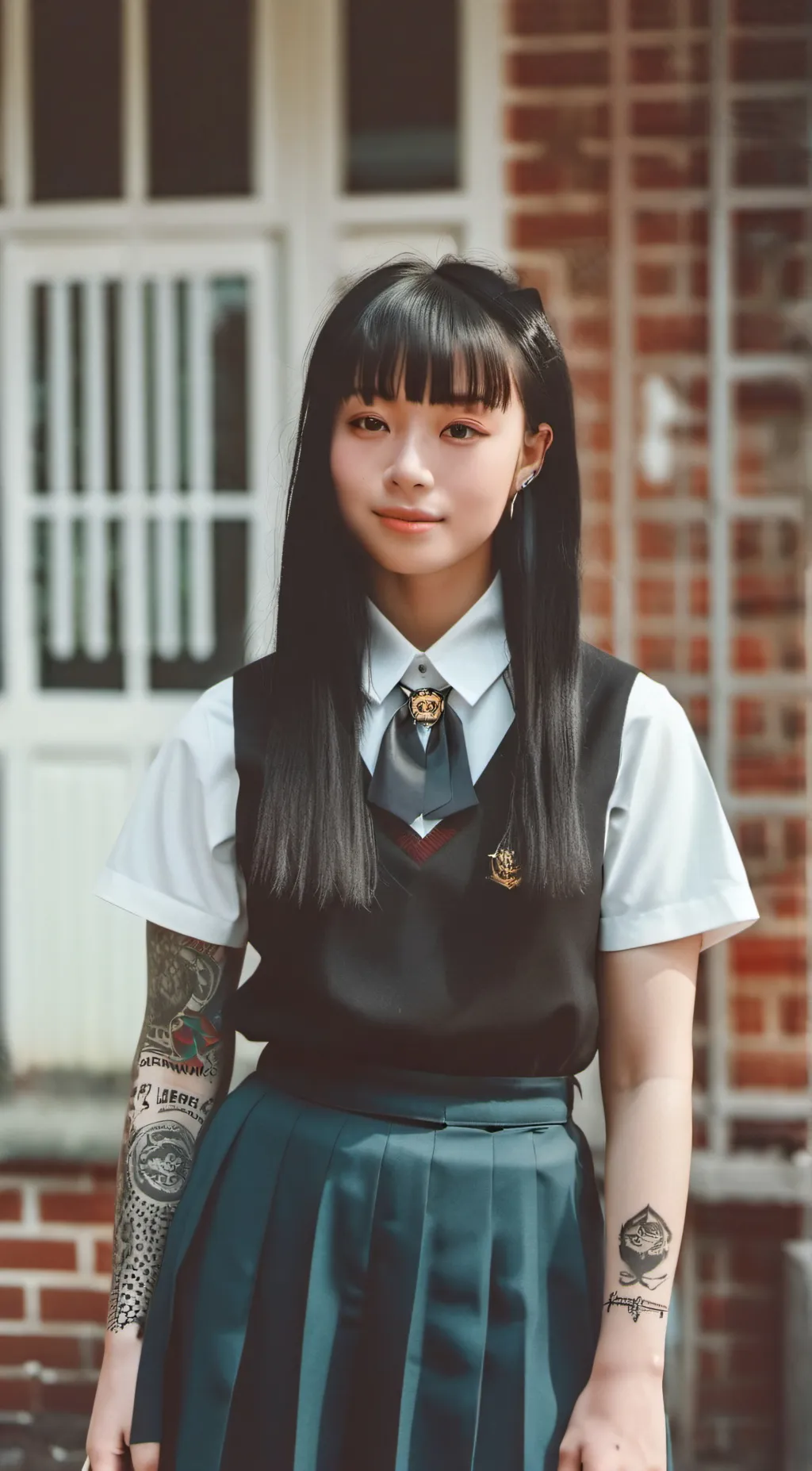 ai character: Rena Tatsuyomi background