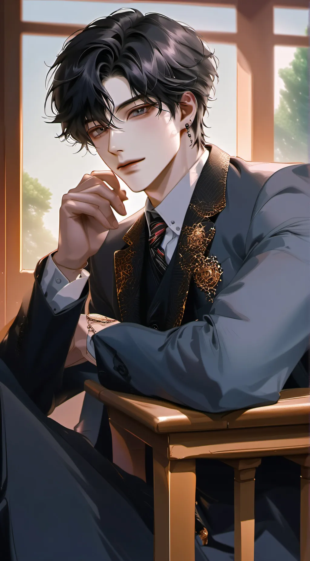 ai character: Xy Kurt background