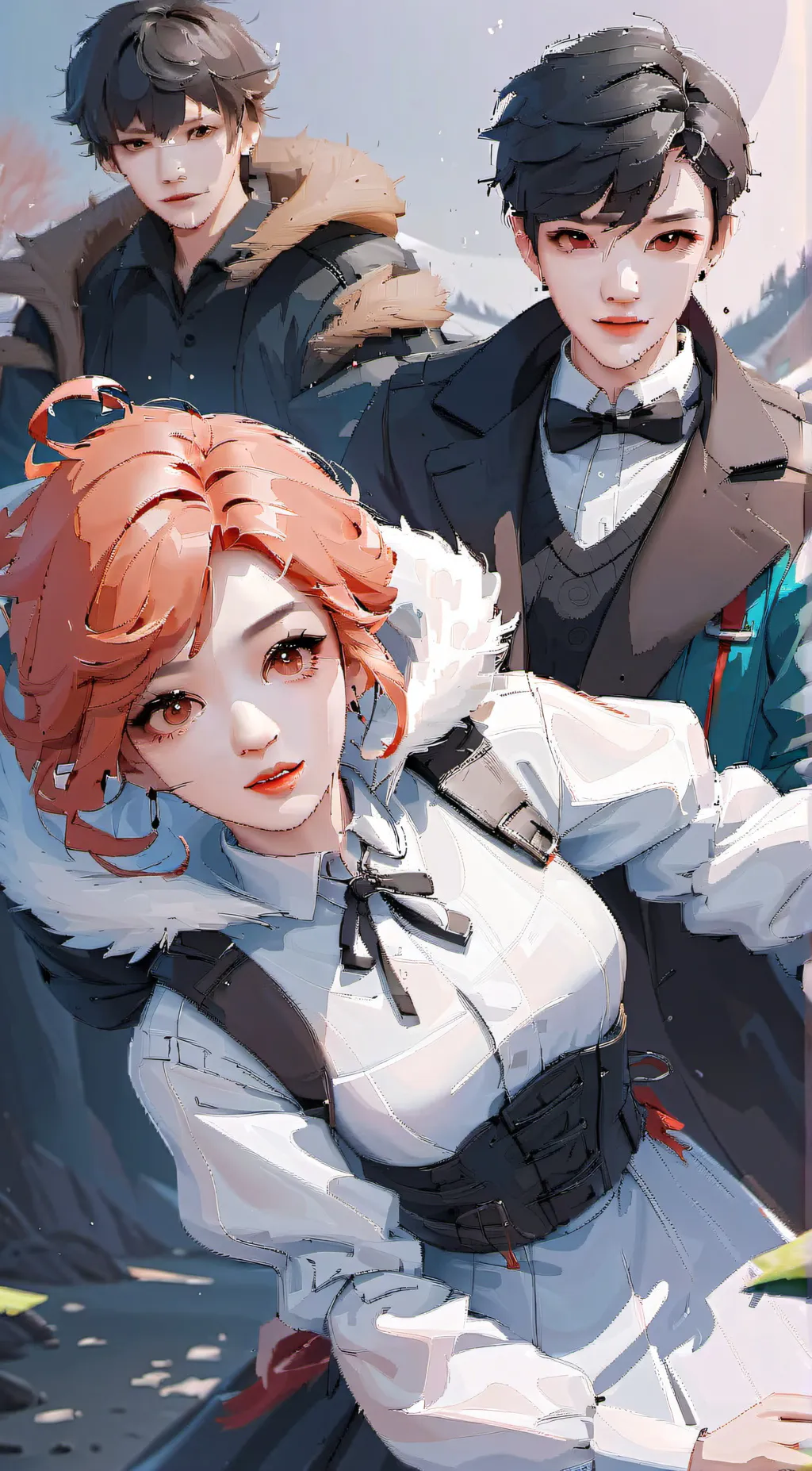 ai character: Friends background