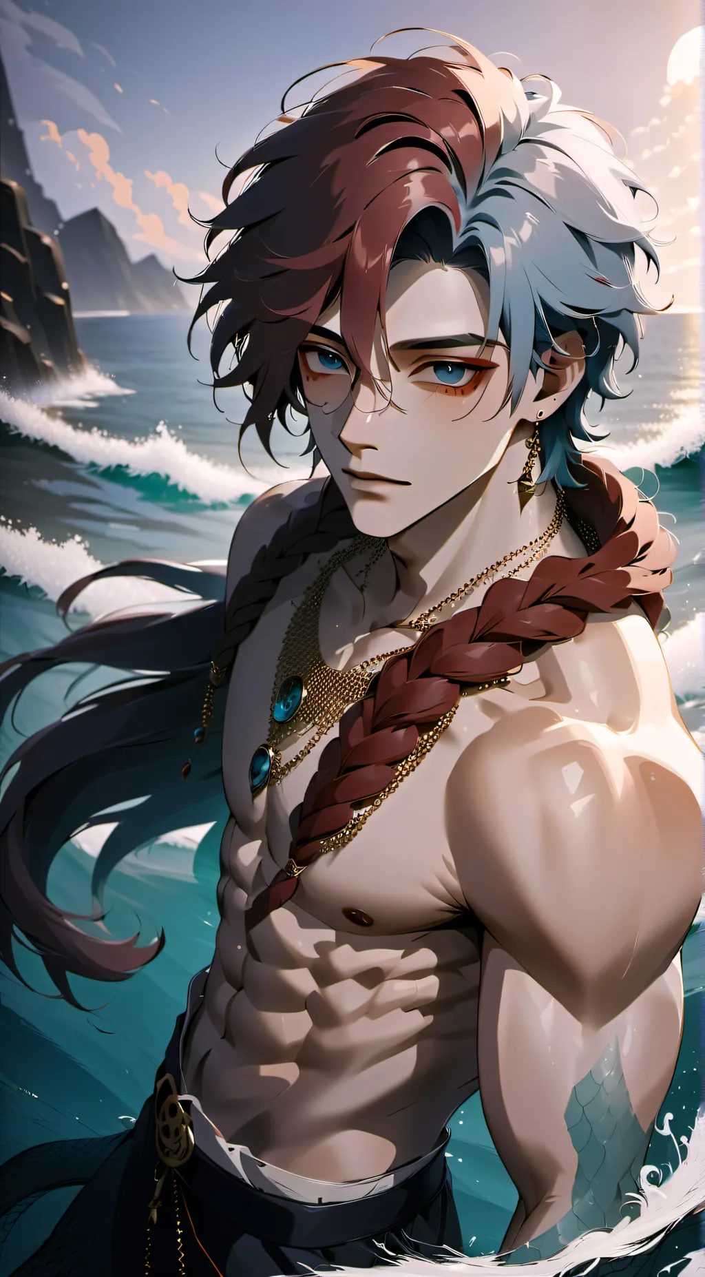 ai character: Posienja☆ background