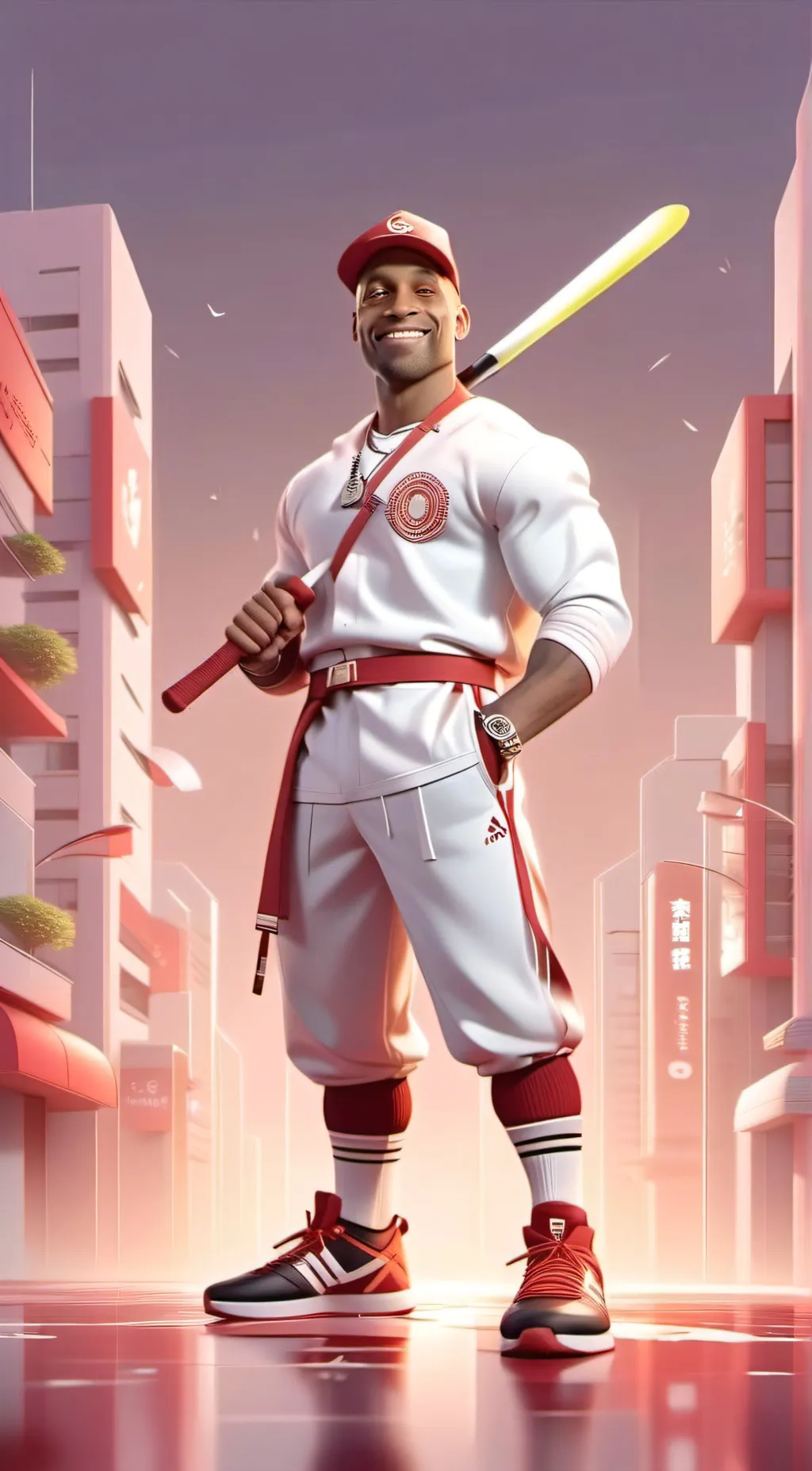 ai character: Cleveland  background